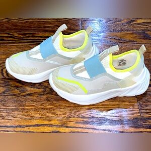 ZARA Kids' Stylish Sneakers with Blue and Yellow Accents